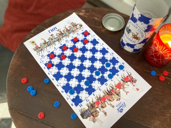Рыцарский турнир. Игра шашки. (ИП Щербакова) (600,00) купить с доставкой по Москве и России | Официальный интернет-магазин Исторического музея